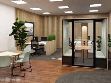 Brand new acoustic 6-person pod - backed by ISO accreditation!