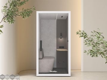 New acoustic pods class A rated to ISO's 23351-1!