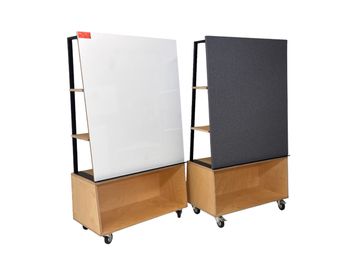 Refurbished Senator Play Mobile Presentation Unit, available with Whiteboard or Pinnable Panel
