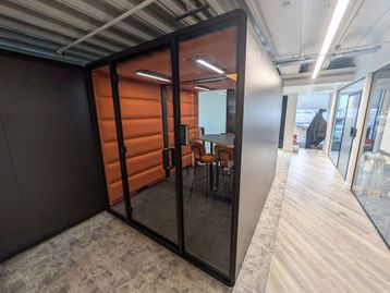 Used <b>CLASS A RATED</b> HushFree L acoustic pod - 3 configuration options