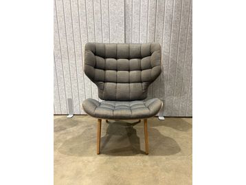 Used Norr 11 Mammoth High Back Chair Grey Light Smoked Oak Frame