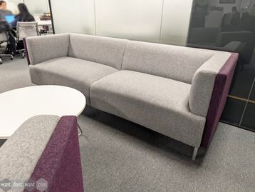Used 2300mm Connection sofa in 2-tone upholstery