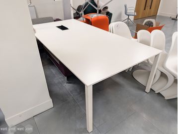 Used 2400mm Techo meeting table with power