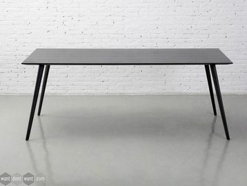 Used 1800mm Workstories table in black 
