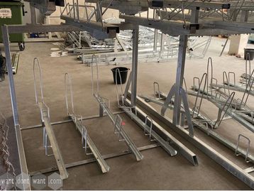 Used single-sided 6/8-bike storage 