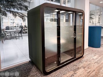 Used Framery Q 4-Seater Acoustic Pod with Class A Soundproofing