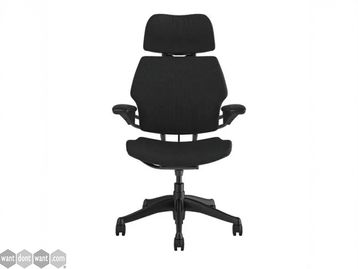 Refurbished Humanscale Freedom Chair With Headrest
