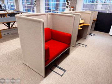Used Coalesse Lagunitas Single Enclosed Lounge Chair