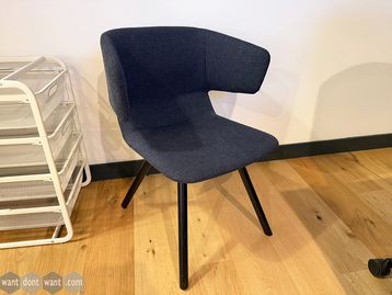 Used LD seating armchair in blue