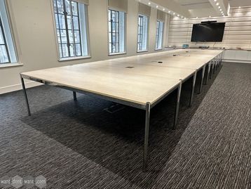 Used 2250mm USM meeting table