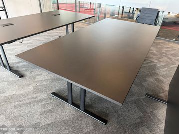 Used 2400mm folding meeting table 