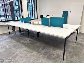 Used 1800mm bench desks