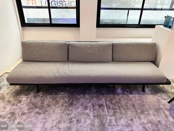 Used 2700mm Arper 'Zinta' Sofa in grey
