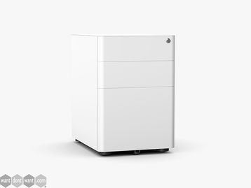 Brand new under desk white pedestals 