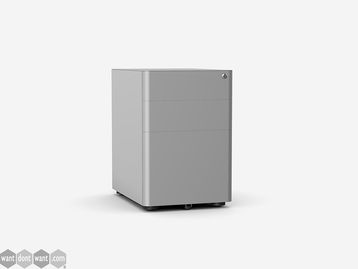 Brand new under desk silver pedestals 