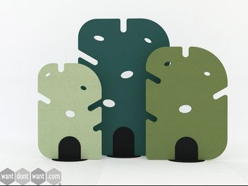 New freestanding leaf acoustic screens