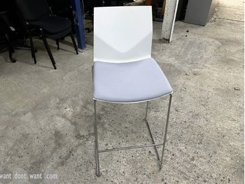 Used Strand + Hvass stools with grey seat