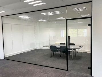 Brand new glass partitioning system