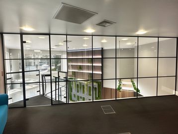 Brand new glass partitioning system