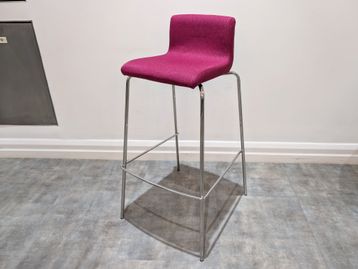 Used Boss design stool with pink seat