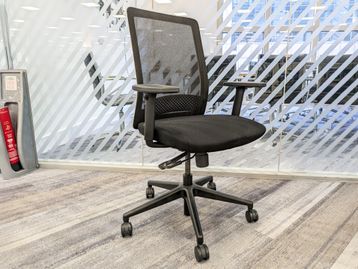 Used Bestuhl task chair with white back