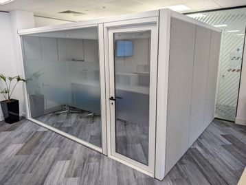 Used Task Systems 2800mm acoustic meeting pod