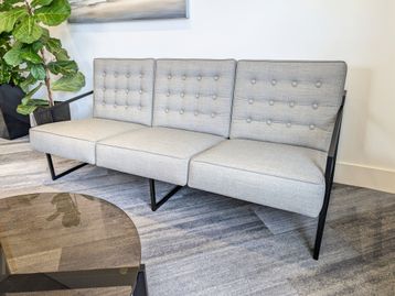 Used 1780mm Orangebox Lossit sofa in grey