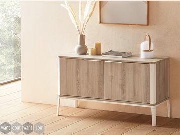New credenzas in choice of size and finish 