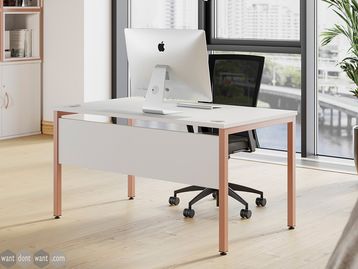New Single Desks with Modesty Panel 