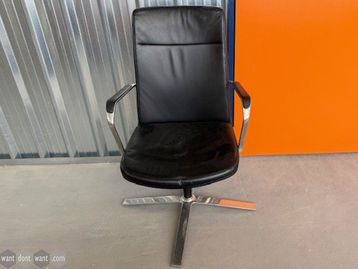 Used Orangebox 'Calder' leather chairs 