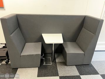 Used 2 person sofa booth
