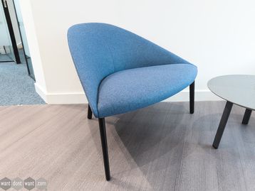 Used Arper Colina Lounge Chairs Upholstered in Camira Blazer Newcastle