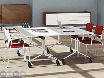 New flip top tables with choice of size and finish 