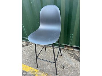 Used 1120mm Allermuir Kin high-back stool 