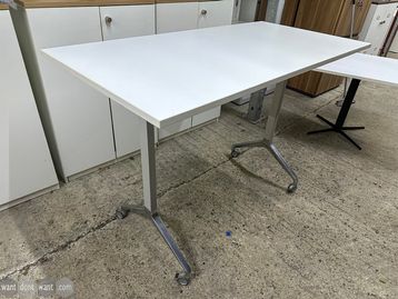 Used 1600mm high folding table 