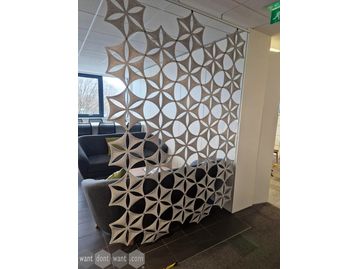 Used air flake divider 