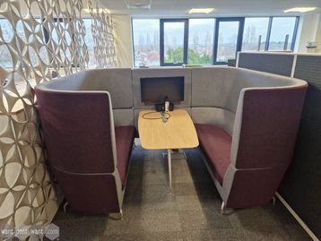 Used 2470mm Orangebox ‘Cwtch’ Modular booth 