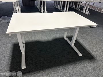 Used Steelforce electric height-adjustable desk