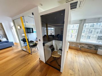 Used Spacestor acoustic pod