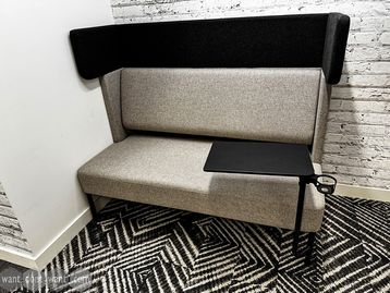 Used 1500mm sofa booth with table