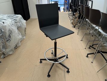 Used Vitra .04 black stools