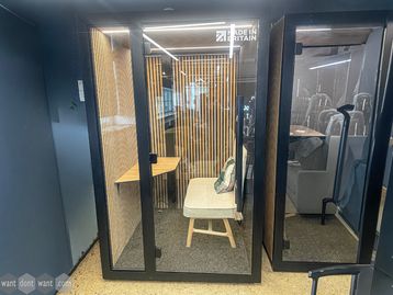 Ex-display acoustic work booth