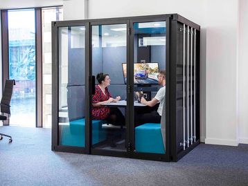 Brand new acoustic container booth 