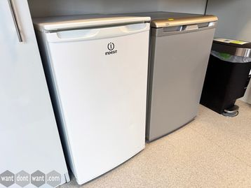 Used Indesit white fridge 