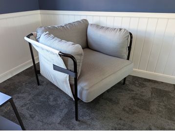 Used HAY Can Lounge chair