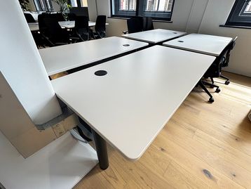 Never used Vitra Tyde 1400mm back to back desks