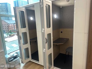 Used Studiobricks acoustic phone booth