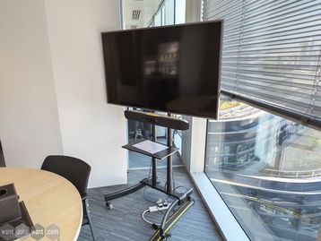 Used 55 Samsung display with stand