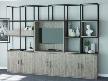 New Modular Grid Storage Room Dividing System