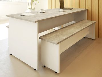 New Collaborative Table & Bench Sets (Also available separately)